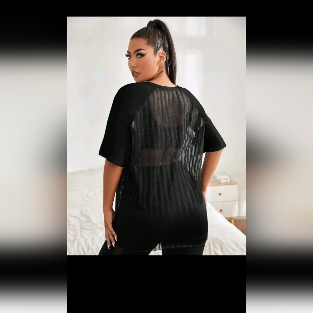 see-through mesh top